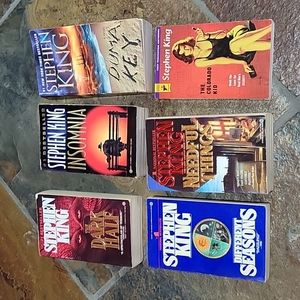 Stephen King Paperback lot Dark Half, Insomnia, Different Seasons etc